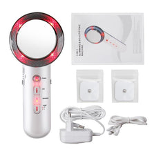 Load image into Gallery viewer, 3 in 1 Ultrasound Cavitation EMS Ultrasonic Body Slimming Massager Fat