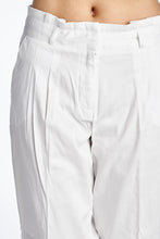 Load image into Gallery viewer, Women's White Stretch Capris