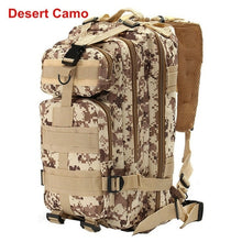 Load image into Gallery viewer, 30L Military Tactical Rucksack Backpack Adjustable Travel Camping