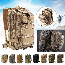 Load image into Gallery viewer, 30L Military Tactical Rucksack Backpack Adjustable Travel Camping