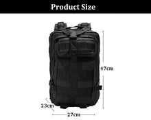 Load image into Gallery viewer, 30L Military Tactical Rucksack Backpack Adjustable Travel Camping