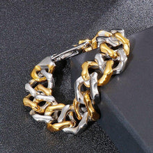 Load image into Gallery viewer, 316L stainless steel men&#39;s gold bracelet, personality and creativity - Sophornlilly