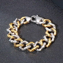 Load image into Gallery viewer, 316L stainless steel men&#39;s gold bracelet, personality and creativity - Sophornlilly