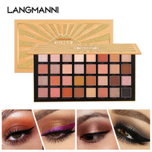 Load image into Gallery viewer, 32 Color Eye Shadow Palette Matte Pearl Glitter Eye Shadow High