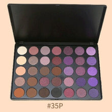 Load image into Gallery viewer, 35 Color Eyeshadow Pallete Warm Color Smoky Makeup Palette Matte