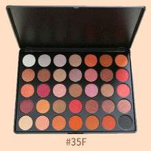 Load image into Gallery viewer, 35 Color Eyeshadow Pallete Warm Color Smoky Makeup Palette Matte