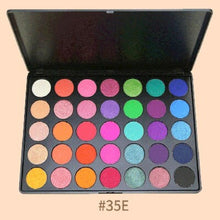 Load image into Gallery viewer, 35 Color Eyeshadow Pallete Warm Color Smoky Makeup Palette Matte
