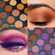 Load image into Gallery viewer, 35 Color Eyeshadow Pallete Warm Color Smoky Makeup Palette Matte