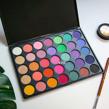 Load image into Gallery viewer, 35 Color Eyeshadow Pallete Warm Color Smoky Makeup Palette Matte