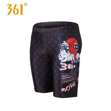 Load image into Gallery viewer, 361 Male Black Swim Short Professional Men's Swimming Trunks - Sophornlilly