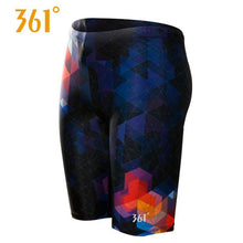 Load image into Gallery viewer, 361 Male Black Swim Short Professional Men's Swimming Trunks - Sophornlilly