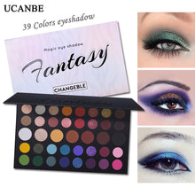 Load image into Gallery viewer, 39 Color UCANBE Eye Shadow palette Shimmer Matte Eye Color high