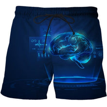 Load image into Gallery viewer, 3D Future Communication Technology Printed Mens Summer Fashion Thin