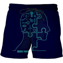 Load image into Gallery viewer, 3D Future Communication Technology Printed Mens Summer Fashion Thin