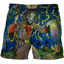 Load image into Gallery viewer, 3D Shorts Cerberus Printed Casual Swimming Beach Shorts Fashion