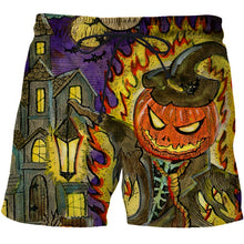 Load image into Gallery viewer, 3D Shorts Cerberus Printed Casual Swimming Beach Shorts Fashion