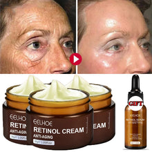 Load image into Gallery viewer, 3pc Retinol Wrinkles Removal Cream Anti Aging Firming Lifting Skin