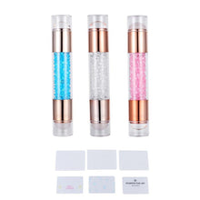 Load image into Gallery viewer, 3pcs Nail Art Stampers Double End Stampers Exquisite Colorful