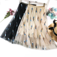 Load image into Gallery viewer, New Arrival Style Fluffy Black Skirt