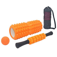 Load image into Gallery viewer, 4 in 1 Yoga Foam Roller Pilates Exercise Back Fitness Point Trigger - Sophornlilly