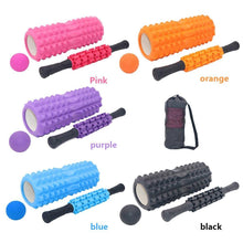 Load image into Gallery viewer, 4 in 1 Yoga Foam Roller Pilates Exercise Back Fitness Point Trigger - Sophornlilly
