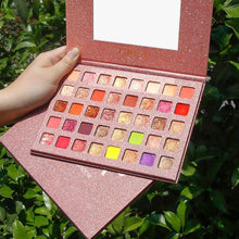 Load image into Gallery viewer, 40 Color Eyeshadow Palette Earth Color Pearlescent Matte Eye Shadow - Sophornlilly