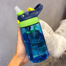 Load image into Gallery viewer, 480ML Tritan Kids Sports Water Bottle With Straw