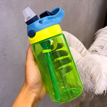 Load image into Gallery viewer, 480ML Tritan Kids Sports Water Bottle With Straw