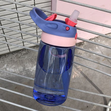 Load image into Gallery viewer, 480ML Tritan Kids Sports Water Bottle With Straw