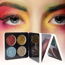 Load image into Gallery viewer, 4Colors EJF  Eyeshadow  Matte Eye Shadow Palette Shine Pearlescent