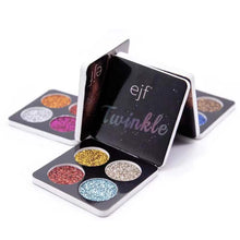 Load image into Gallery viewer, 4Colors EJF  Eyeshadow  Matte Eye Shadow Palette Shine Pearlescent