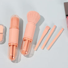 Load image into Gallery viewer, Portable Makeup Brush Set With Case 4 In 1 Mini Powder