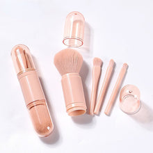 Load image into Gallery viewer, Portable Makeup Brush Set With Case 4 In 1 Mini Powder