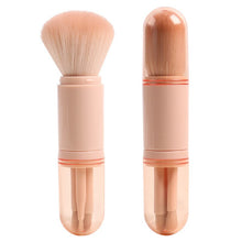 Load image into Gallery viewer, Portable Makeup Brush Set With Case 4 In 1 Mini Powder