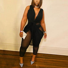 Load image into Gallery viewer, Jumpsuits V Neck Sleeveless