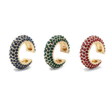 Load image into Gallery viewer, 5 Pair/set 2020 Brincos Female Rhinestone Huggie Earrings Set Amazing - Sophornlilly