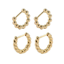 Load image into Gallery viewer, 5 Pair/set 2020 Brincos Female Rhinestone Huggie Earrings Set Amazing - Sophornlilly