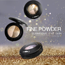 Load image into Gallery viewer, 5 Pcs/Lot MYG Mineral Baked Eye Shadow 4 Colors Metal Smoked Eyeshadow