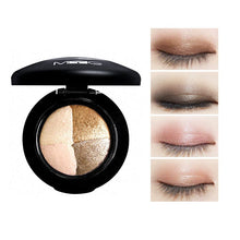 Load image into Gallery viewer, 5 Pcs/Lot MYG Mineral Baked Eye Shadow 4 Colors Metal Smoked Eyeshadow