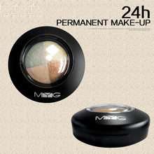 Load image into Gallery viewer, 5 Pcs/Lot MYG Mineral Baked Eye Shadow 4 Colors Metal Smoked Eyeshadow