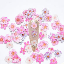 Load image into Gallery viewer, 5000 pcs/bag Nail Art Flower Sequins Decals Charming Rose Leaves