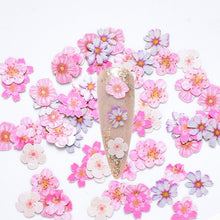 Load image into Gallery viewer, 5000 pcs/bag Nail Art Flower Sequins Decals Charming Rose Leaves