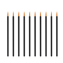 Load image into Gallery viewer, 50pcs Disposable Eyeliner Brushes Individual Applicator Superfine