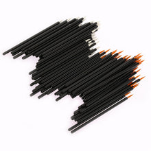 Load image into Gallery viewer, 50pcs Disposable Eyeliner Brushes Individual Applicator Superfine