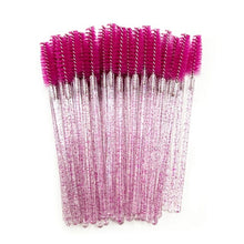 Load image into Gallery viewer, 50pcs Eyelash Brushes Makeup Brushes Disposable Mascara Wands