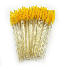 Load image into Gallery viewer, 50pcs Eyelash Brushes Makeup Brushes Disposable Mascara Wands