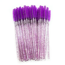 Load image into Gallery viewer, 50pcs Eyelash Brushes Makeup Brushes Disposable Mascara Wands