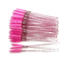 Load image into Gallery viewer, 50pcs Eyelash Brushes Makeup Brushes Disposable Mascara Wands
