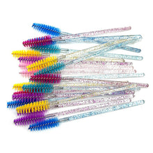 Load image into Gallery viewer, 50pcs Eyelash Brushes Makeup Brushes Disposable Mascara Wands