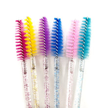 Load image into Gallery viewer, 50pcs Eyelash Brushes Makeup Brushes Disposable Mascara Wands